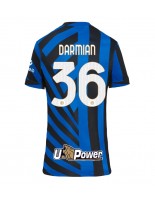 Ženske Nogometnih dresov Inter Milan Matteo Darmian #36 Domači 2024-25 Kratki rokavi